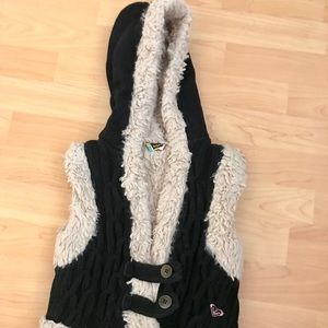 Kids ROXY vest coat size small